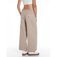 Picture of REPLAY WOMEN'S WIDE-LEG TWILL PANTS IN CRETE 3