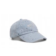 Снимка на REPLAY ДАМСКА ШАПКА BLEACHED DENIM CAP WITH STUDS В ЦВЯТ ИЗБЕЛЕН ДЕНИМ 1