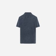 Picture of DIRTY LAUNDRY MEN'S MINI WAFFLE SHIRT IN VINTAGE BLUE 8