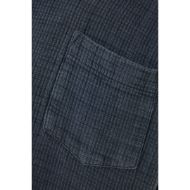 Picture of DIRTY LAUNDRY MEN'S MINI WAFFLE SHIRT IN VINTAGE BLUE 5