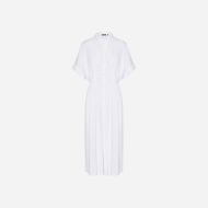 Снимка на DIRTY LAUNDRY ДАМСКА РОКЛЯ KAFTAN SHIRT DRESS В БЯЛО 5