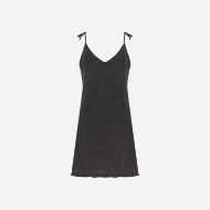 Снимка на DIRTY LAUNDRY ДАМСКА РОКЛЯ LINEN DRESS VINTAGE BLACK 1