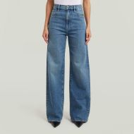 Picture of G-STAR WOMEN'S DECK 2.0 HIGH LOOSE JEANS IN FADED BLUE GLACIER 1