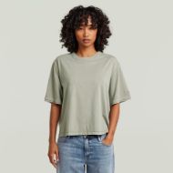 Picture of G-STAR WOMEN'S WOVEN MIX WASHED RELAXED TOP IN LT ORPHUS GD 1