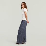 Picture of G-STAR WOMEN'S CARGO SUMMER PANTS IN RINSED 5