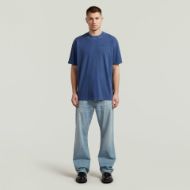 Picture of G-STAR MEN'S RELAXED BASE T-SHIRT IN RANK BLUE GD 4