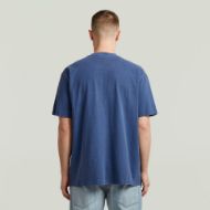 Picture of G-STAR MEN'S RELAXED BASE T-SHIRT IN RANK BLUE GD 2