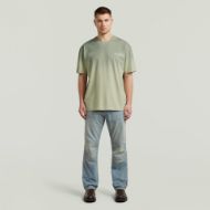 Picture of G-STAR MEN'S SPRAYED RELAXED LOGO T-SHIRT IN KIT/LT ORPHUS SPRAY 4