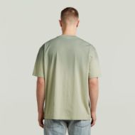 Picture of G-STAR MEN'S SPRAYED RELAXED LOGO T-SHIRT IN KIT/LT ORPHUS SPRAY 2