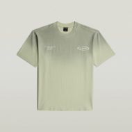 Picture of G-STAR MEN'S SPRAYED RELAXED LOGO T-SHIRT IN KIT/LT ORPHUS SPRAY 6