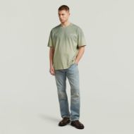 Picture of G-STAR MEN'S SPRAYED RELAXED LOGO T-SHIRT IN KIT/LT ORPHUS SPRAY 5