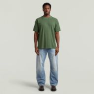 Picture of G-STAR MEN'S RELAXED BASE T-SHIRT IN DK NURI GREEN GD 4