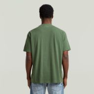 Picture of G-STAR MEN'S RELAXED BASE T-SHIRT IN DK NURI GREEN GD 2