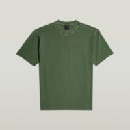 Picture of G-STAR MEN'S RELAXED BASE T-SHIRT IN DK NURI GREEN GD 6