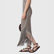 Picture of ALLSAINTS WOMEN'S JESSIE SLIM DRESS PEBBLE GREY 4