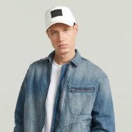 Picture of G-STAR MEN'S BASEBALL TRUCKER CAP IN ECRU 2