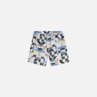 Picture of SCOTCH&SODA MEN'S PRINTED MID-LENGTH SWIM SHORTS IN MULTICOLOR 2