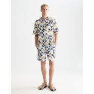 Picture of SCOTCH&SODA MEN'S PRINTED MID-LENGTH SWIM SHORTS IN MULTICOLOR 7