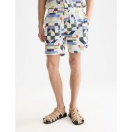 Picture of SCOTCH&SODA MEN'S PRINTED MID-LENGTH SWIM SHORTS IN MULTICOLOR 4