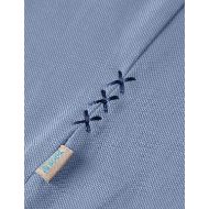 Picture of SCOTCH&SODA MEN'S 3 CROSSES PIQUE RELAXED-FIT GARMENT-DYED POLO IN BLUE 3