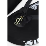 Снимка на JUICY COUTURE ДАМСКИ СЛАЙДОВЕ HERITAGE WEDGE SLIDER BLACK 3