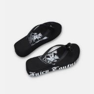 Снимка на JUICY COUTURE ДАМСКИ СЛАЙДОВЕ HERITAGE WEDGE SLIDER BLACK 4