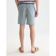 Снимка на SCOTCH&SODA МЪЖКИ БЕРМУДИ FAVE PRINTED LINEN RELAXED-FIT В СИНЬО 5