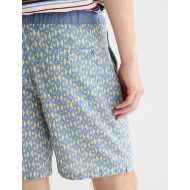 Снимка на SCOTCH&SODA МЪЖКИ БЕРМУДИ FAVE PRINTED LINEN RELAXED-FIT В СИНЬО 6