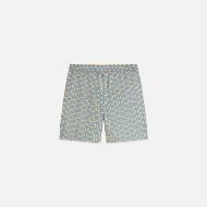 Picture of SCOTCH&SODA MEN'S PRINTED MID-LENGTH SWIM SHORTS IN MEDIUM BLUE 2