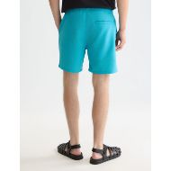 Picture of SCOTCH&SODA MEN'S MAGIC PRINTED MID-LENGTH SWIM SHORTS IN TURQUOISE 5