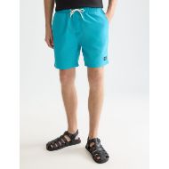 Picture of SCOTCH&SODA MEN'S MAGIC PRINTED MID-LENGTH SWIM SHORTS IN TURQUOISE 4