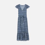Снимка на SCOTCH&SODA ДАМСКА РОКЛЯ PRINTED CHIFFON MIDI DAY В СИНЬО 2