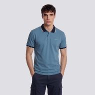 Снимка на GAS МЪЖКА БЛУЗА RALPH/S RIB STR. 1706 BLUE SHADOW 1