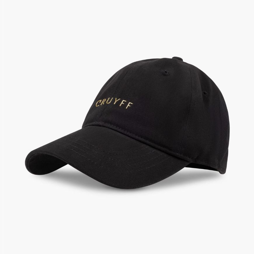 Picture of CRUYFF MEN'S IVAN CAP IN BLACK/GOLD