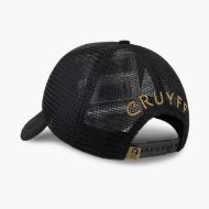 Picture of CRUYFF MEN'S C-LION TRUCKER CAP IN BLACK/GOLD 3