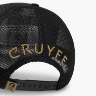 Picture of CRUYFF MEN'S C-LION TRUCKER CAP IN BLACK/GOLD 4