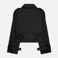 Picture of OTP WOMEN'S PLEATED TRENCH JACKET IN BLACK 2