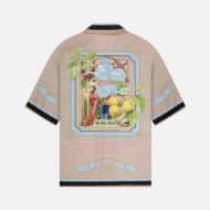 Picture of OTP MEN'S PARADISE SATIN SHIRT IN SAND 2
