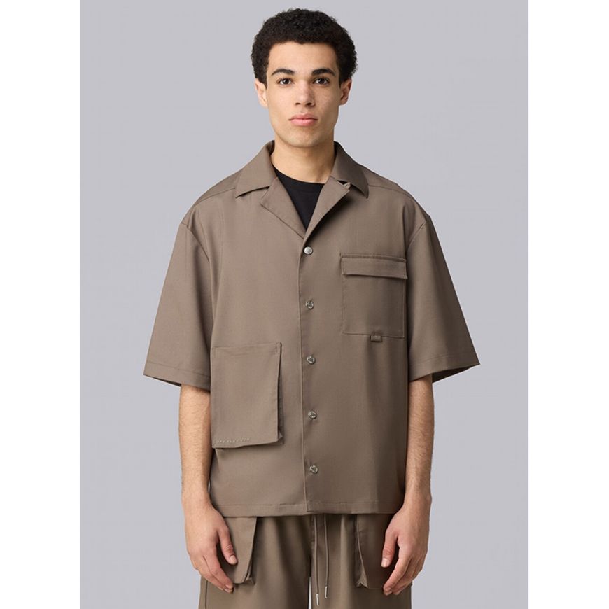 Picture of OTP MEN'S UTILITY SMART SHIRT IN ASH BROWN