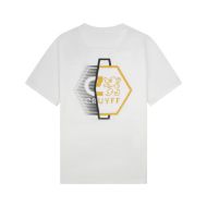 Picture of CRUYFF MEN'S C-LION BACK GRAPHIC TEE IN CREAM/GOLD 2