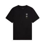 Picture of CRUYFF MEN'S C-LION BACK GRAPHIC TEE IN BLACK/GOLD 1
