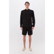 Picture of DIRTY LAUNDRY MEN'S MAO SHIRT IN BLACK 5