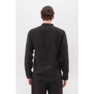 Picture of DIRTY LAUNDRY MEN'S MAO SHIRT IN BLACK 3