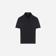Picture of DIRTY LAUNDRY MEN'S MONOCHROME STRIPED SHIRT IN BLACK 1