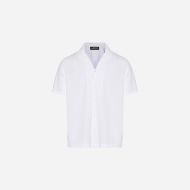 Picture of DIRTY LAUNDRY MEN'S MONOCHROME STRIPED SHIRT IN WHITE 1