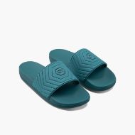 Picture of CRUYFF MEN'S HEX SLIDE IN GREEN/BLACK 3