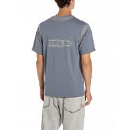 Picture of REPLAY INC. SPRAYED JERSEY T-SHIRT IN LAKE BLUE 2