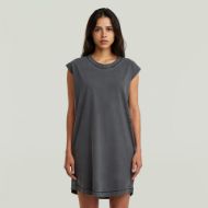 Picture of G-STAR WOMEN'S WASHED T DRESS IN DK BLACK GD 1