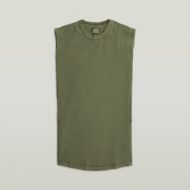 Picture of G-STAR WOMEN'S WASHED T DRESS IN SHADOW OLIVE GD 5