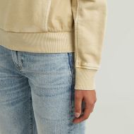 Снимка на G-STAR ДАМСКИ СУИТШЪРТ WOVEN MIX SWEATER В CREAM GD 5